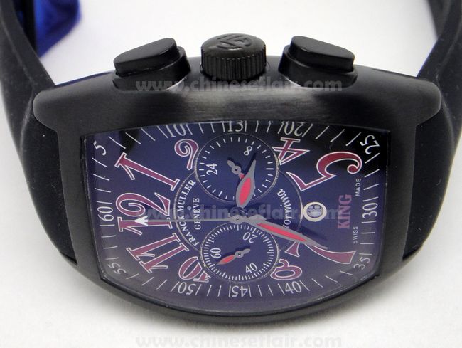 FRANCK MULLER GENEVE ALL BLACK WATCH COPY